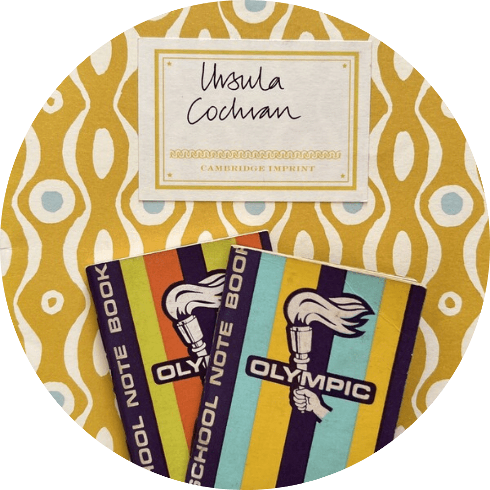 Ursula Cochran Science writing notebooks